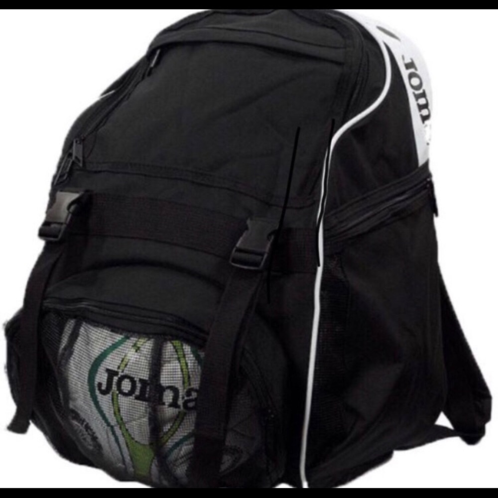 Joma Diamond Black Soccer Backpack (NEW)